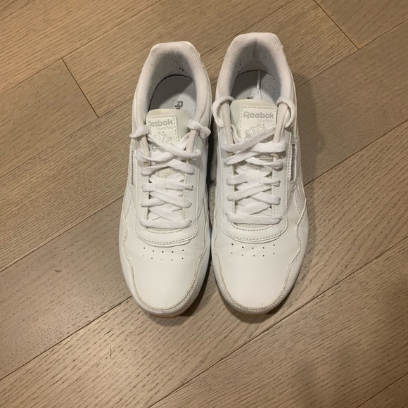 White Reebok Retro Ortholites - Women’s 7.5 - Picture 4 of 5